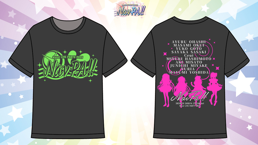 【NavPA!!2025】ライブTシャツ