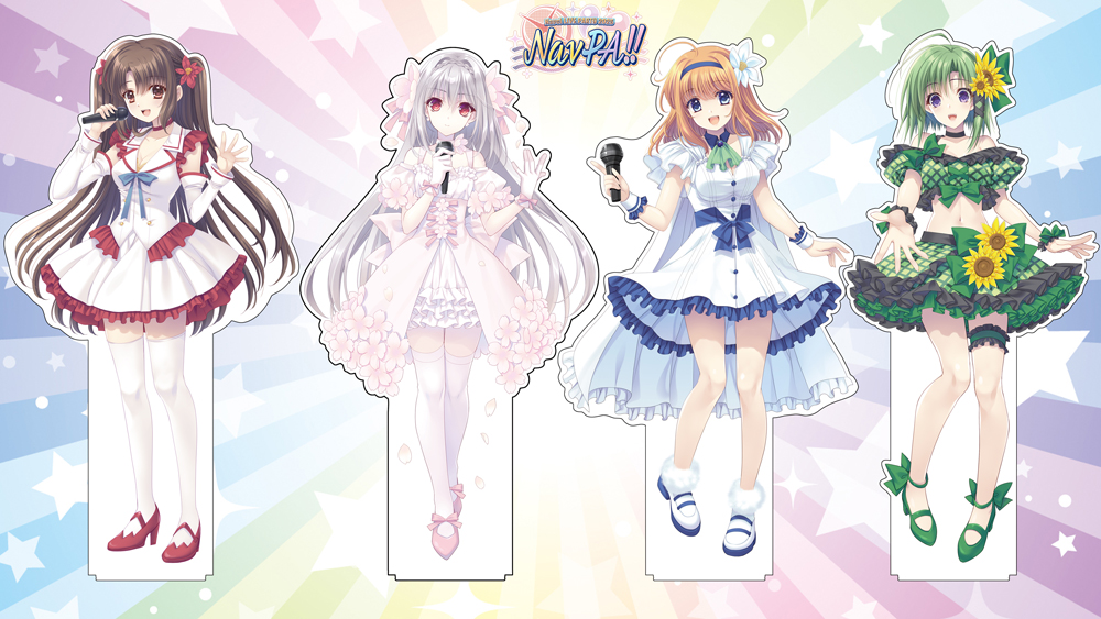 【NavPA!!2025】台座付きキャラクターアクリルBIGフィギュア[4種]